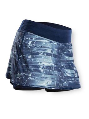 Sugoi Blue Rainstorm Blur Athletic Fusion Skort Size XL